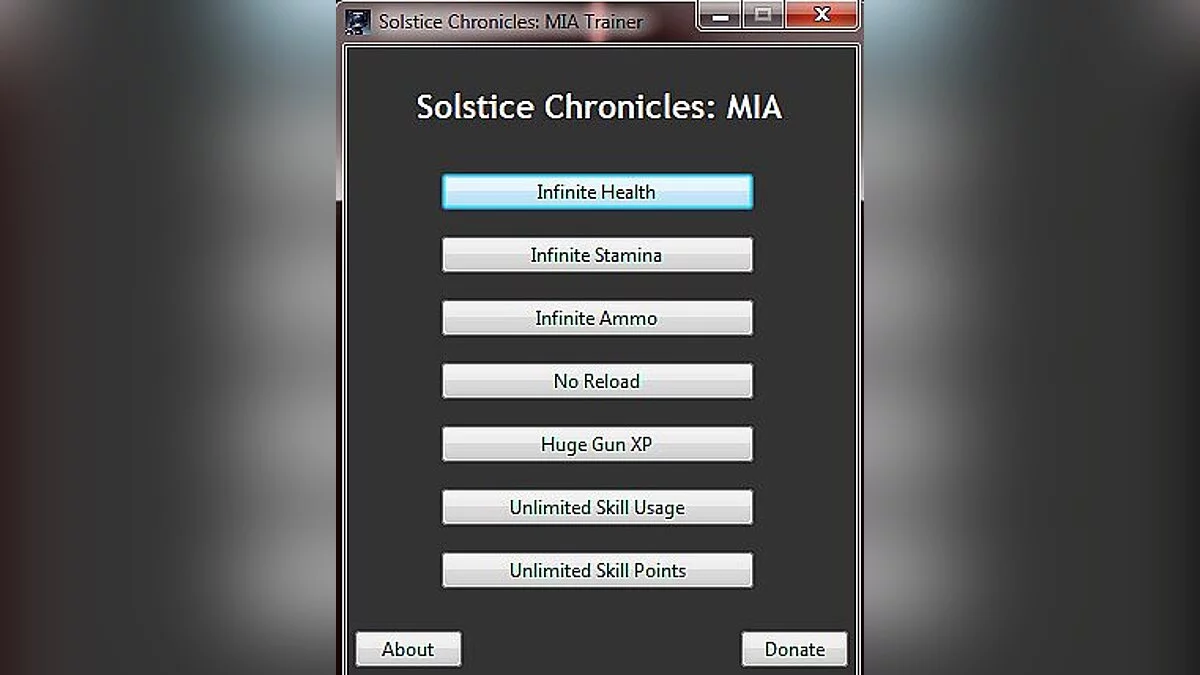 Solstice Chronicles: MIA — Trainer (+7) [1.0] [Kalas]