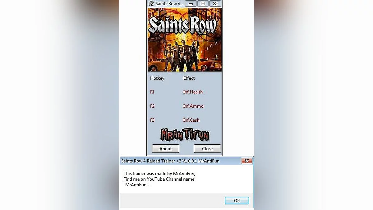 Saints Row 4 — Entrenador (+3) [1.01] [MrAntiFun]