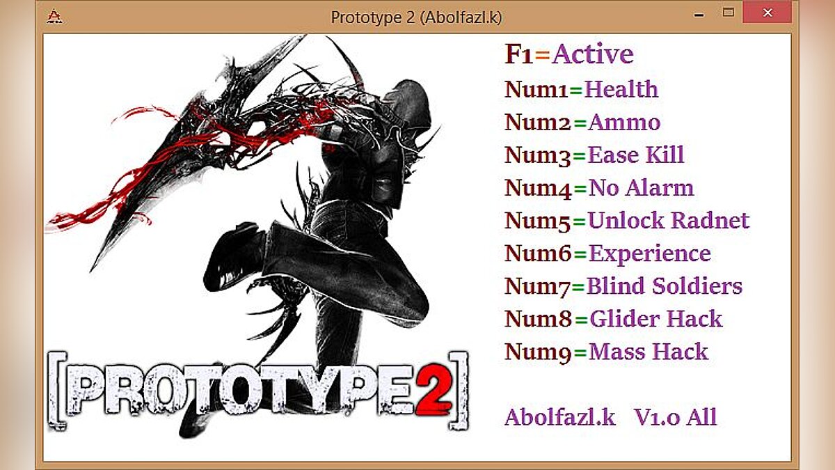 Prototype 2 — Trainer (+9) [1.0] [Abolfazl.k]