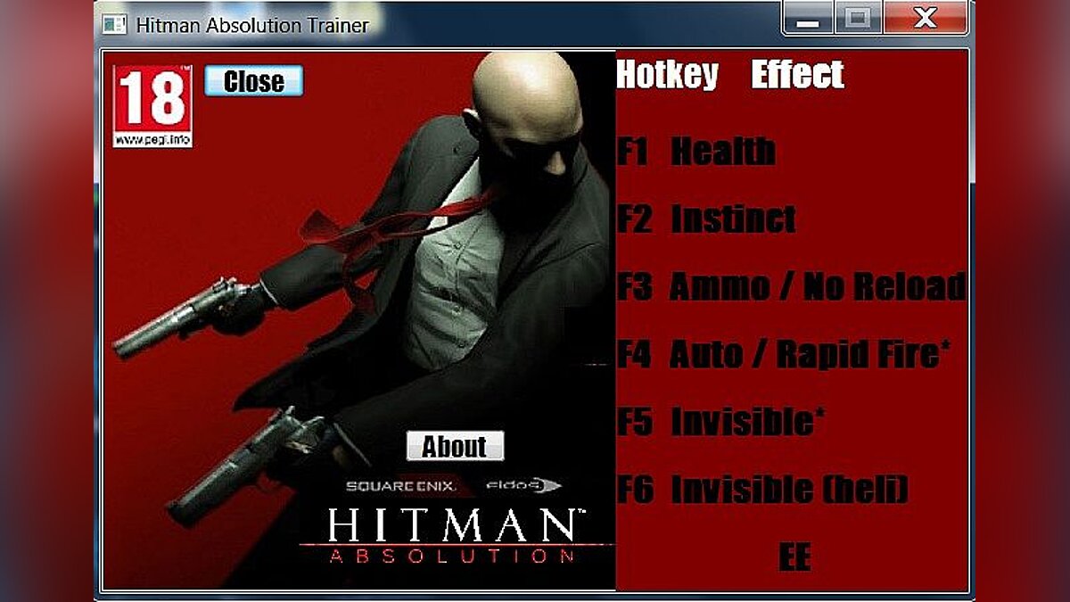 Hitman: Absolution — Trainer (+6) [1.0.447.0: 32 & 64 Bit] [Flux]