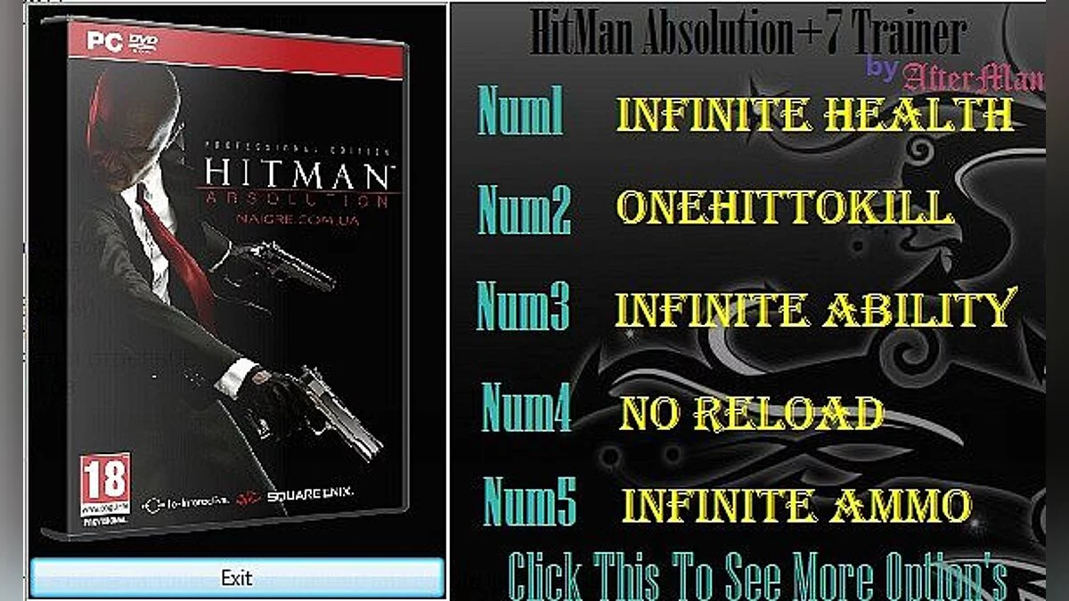 Hitman: Absolution — Trainer (+7) [All Version's] [AfterMan]