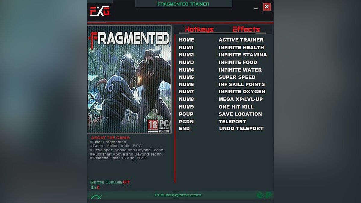 Fragmented — Trainer (+10) [17.8.1] [FutureX]