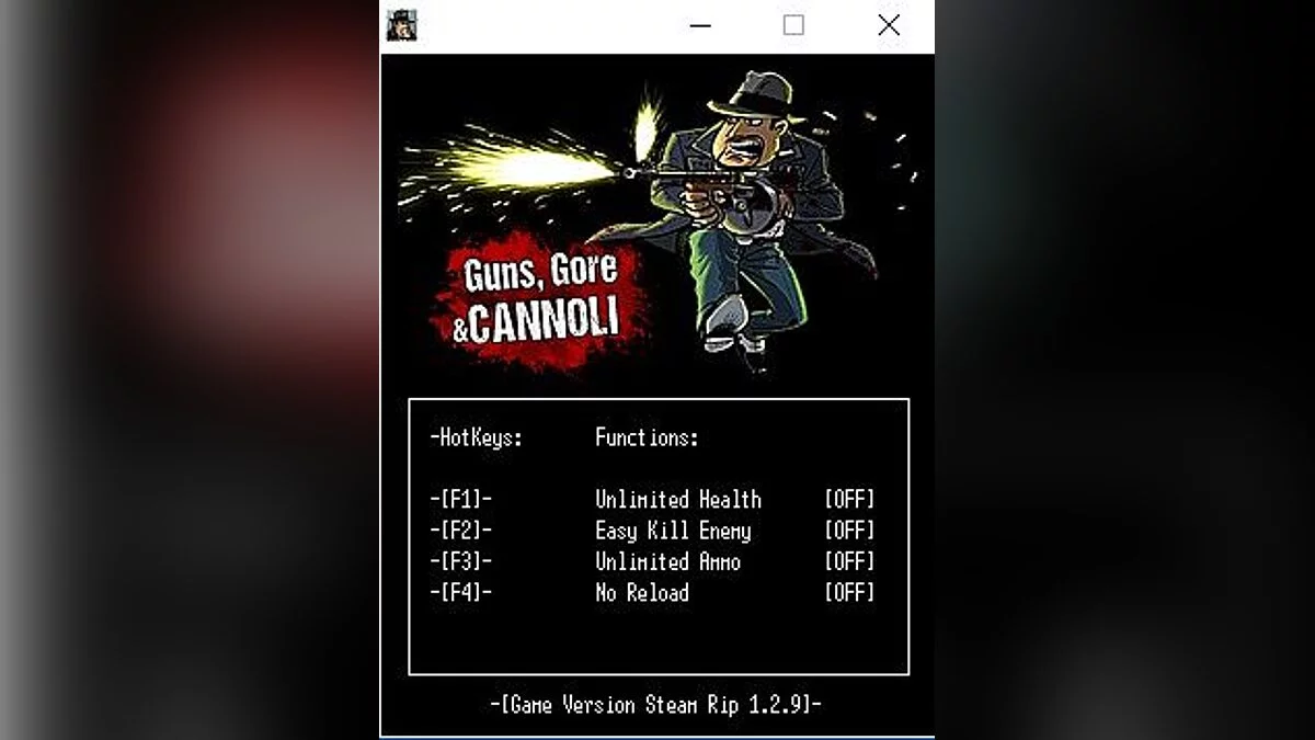 Guns, Gore &amp; Cannoli — Trainer (+4) [v.1.2.9] [LIRW/GHL]