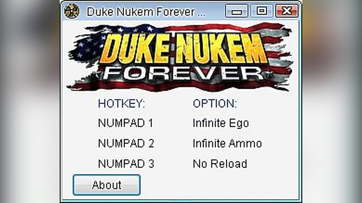 Duke Nukem Forever — Trainer (+3) [Update 1] [24K]