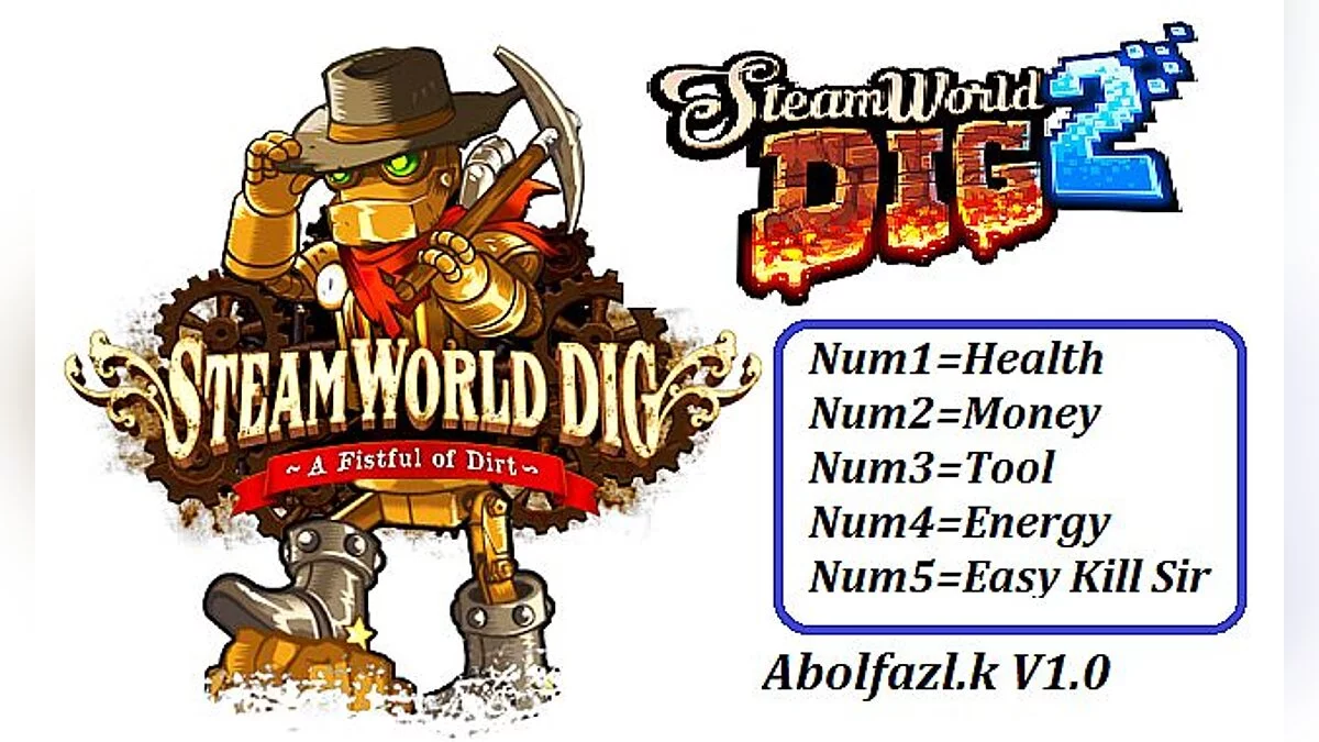 SteamWorld Dig 2 — Trainer (+5) [1.0] [Abolfazl.k]