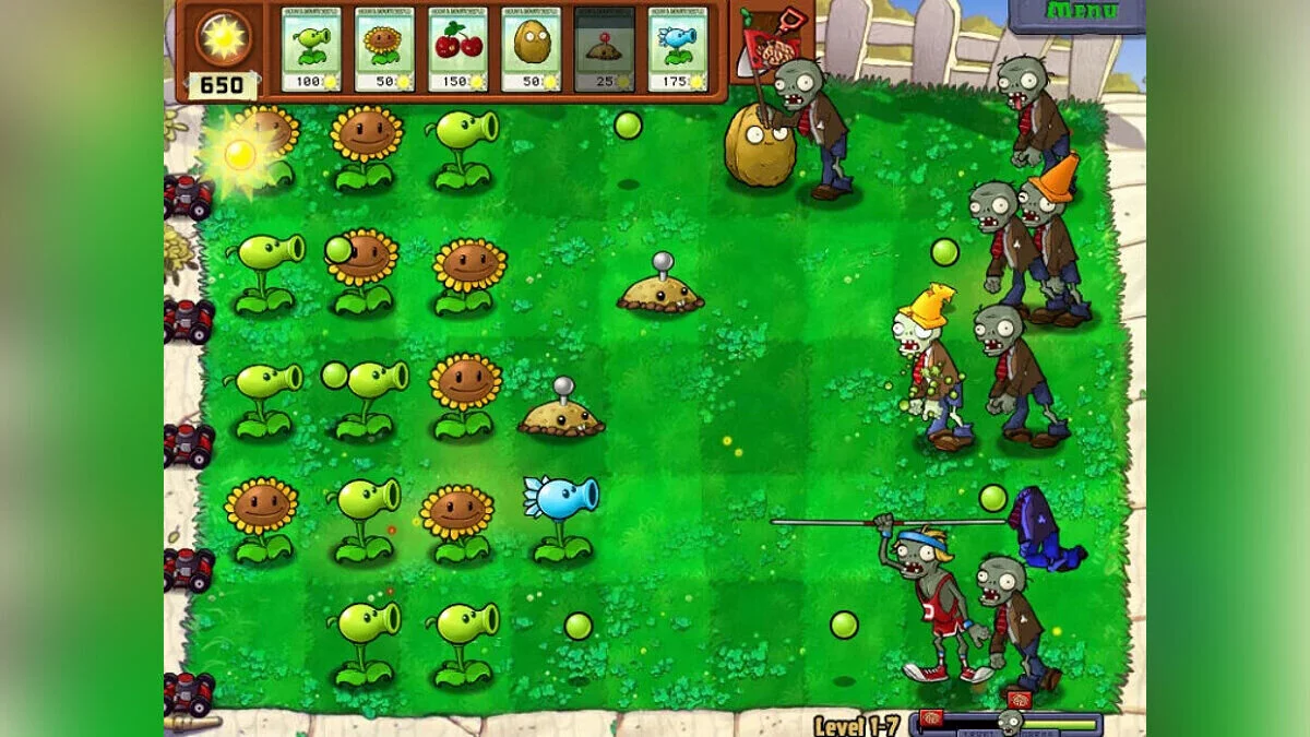 Plants vs. Zombies — Plants vs. Zombies: Trainer (+7) [1.2.0.1094] {h4x0r}