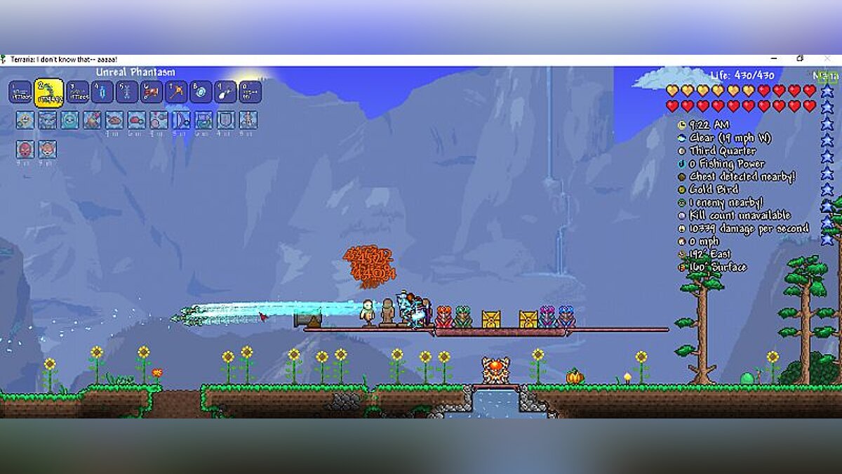 Terraria — Save / SaveGame (Best shooter / archer ~12k damage in 5 seconds)