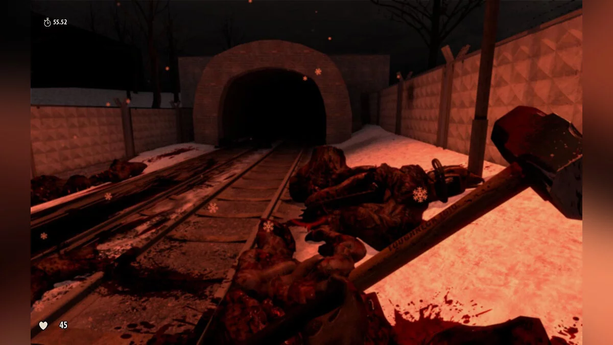 Serious Sam 3: BFE — Fatal Train - карта на выживание