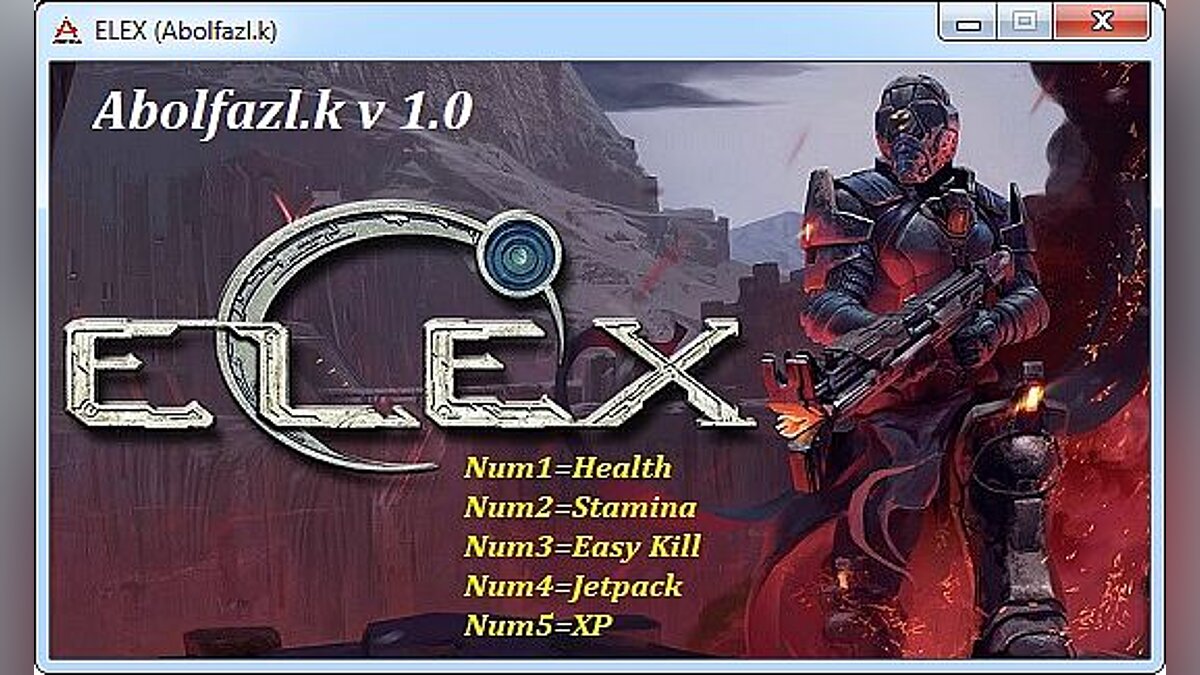 ELEX — Trainer (+5) [1.0] [Abolfazl.k]