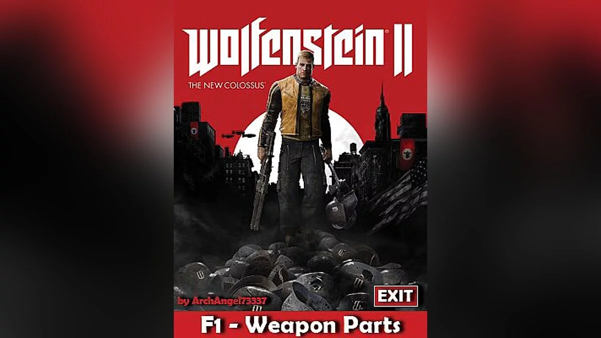 Wolfenstein II: The New Colossus — Trainer (+1: Weapon Parts) [1.0] [ArchAngel73337]