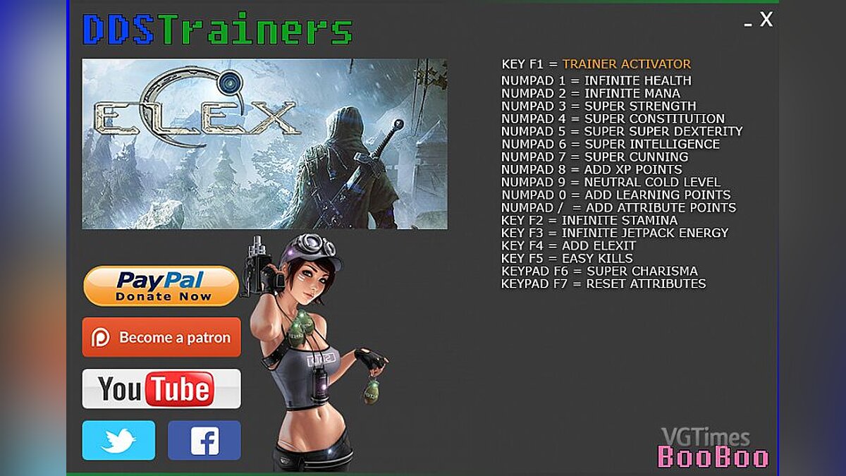 ELEX — Trainer (+17) [1.0] [BooBoo]