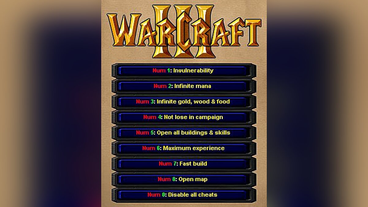 Warcraft 3: Reign of Chaos — Trainer (+9) [1.28.5.7680] [KROCKI]