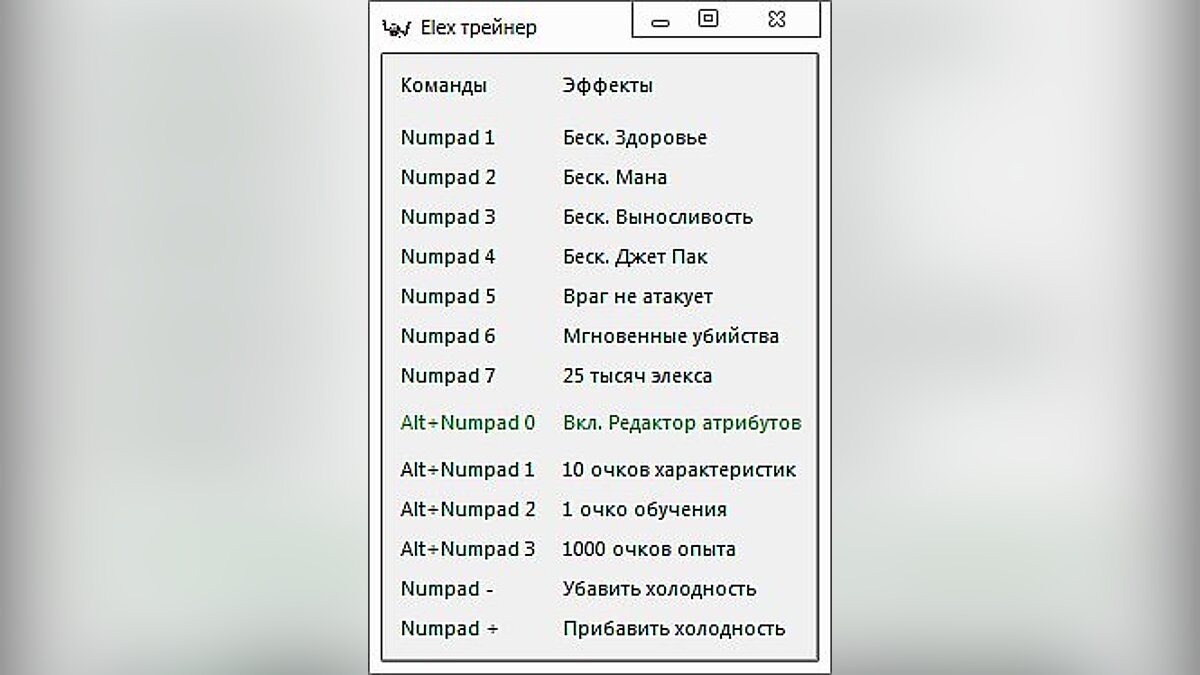 ELEX — Trainer (+12) [1.0.2846.0 (GOG 15973)] [-Al-ex-]