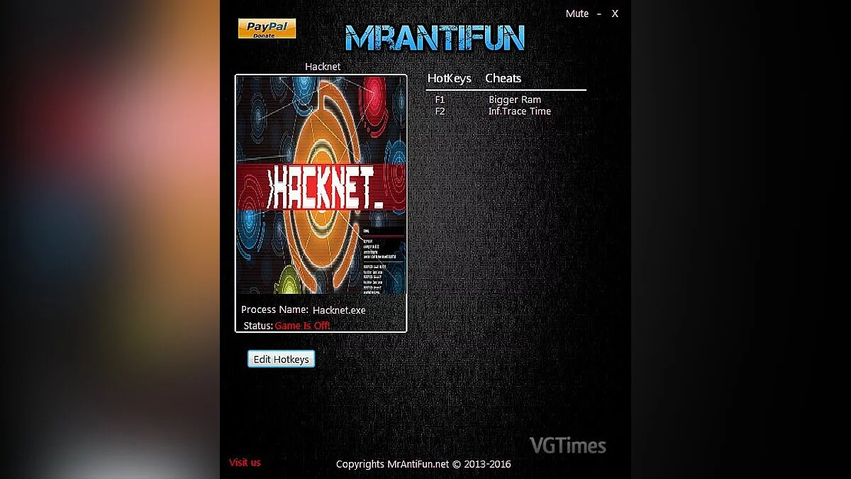 Hacknet — Trainer (+2) [5.069] [MrAntiFun]