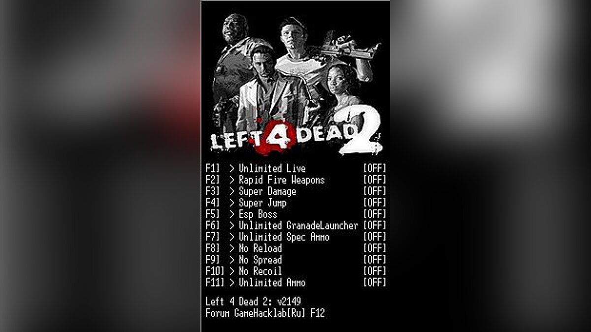 Left 4 Dead 2 — Trainer (+11) [2149] [LIRW/GHL]