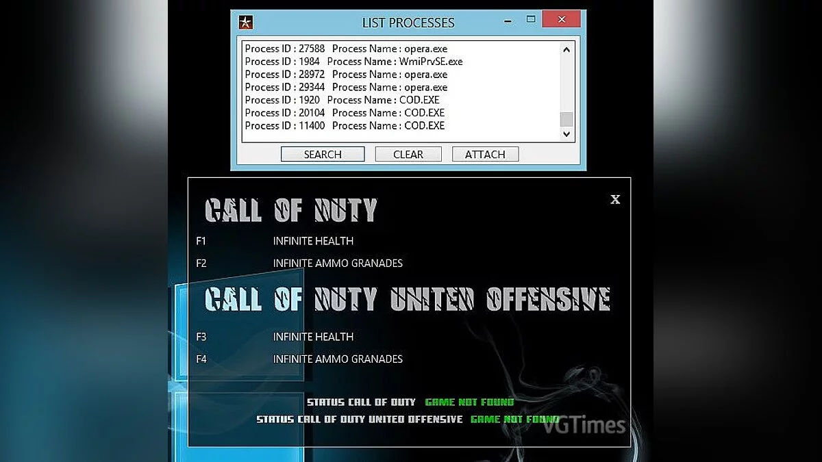 Call of Duty — Trainer (+2) [1.0]