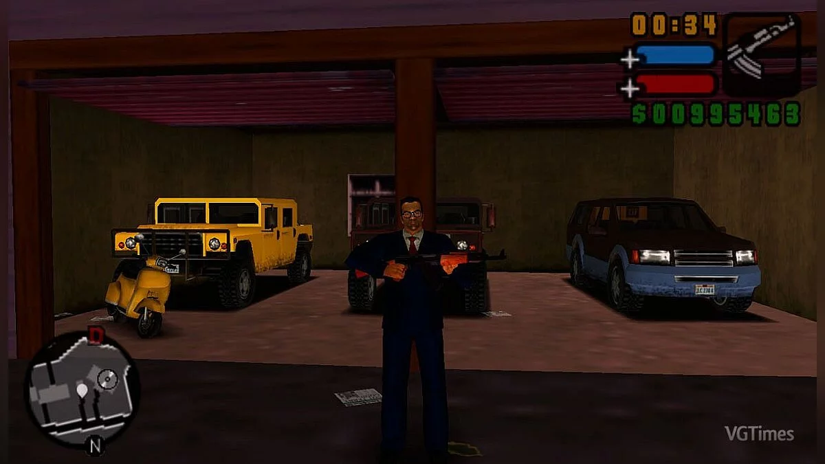 Grand Theft Auto: Liberty City Stories — Conservation / SaveGame (zbirateljski korak -v koraku 100% prehod brez napak in ponovitev misij) [PSP & Emul. za PC]