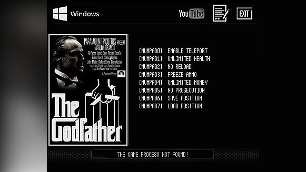 The Godfather 2 — Trainer / Trainer (+6) [v1.0.788.0 "Rip Morozov"] [LIRW / GHL]