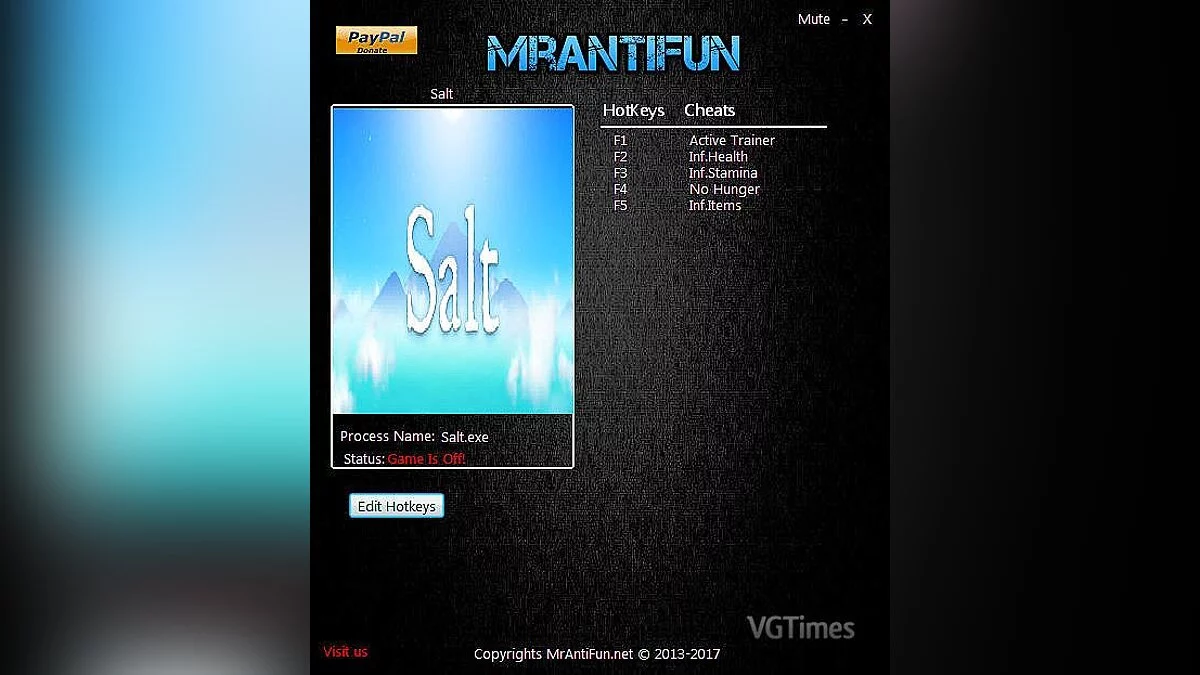 Salt — Trainer (+4) [2.0] [MrAntiFun]