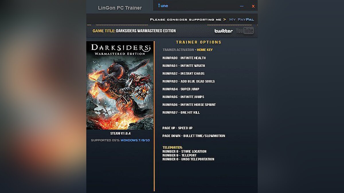 Darksiders — Trainer (+11) [1.0.4] [LinGon]