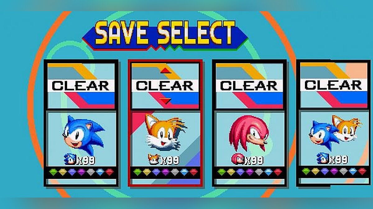 Sonic Mania — Sonic Mania: Save / SaveGame (Game completed 100%) [Andrei Fedoruk (AF2)]