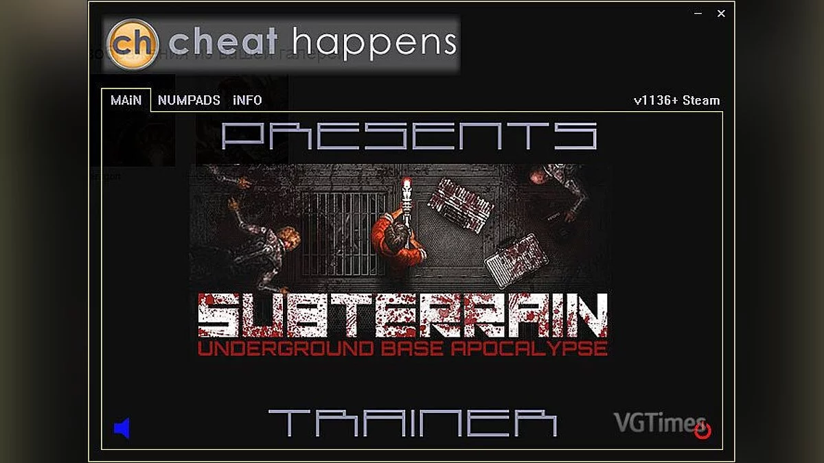 Subterrain — Trainer (+8) [1.1.3.6] [CH]