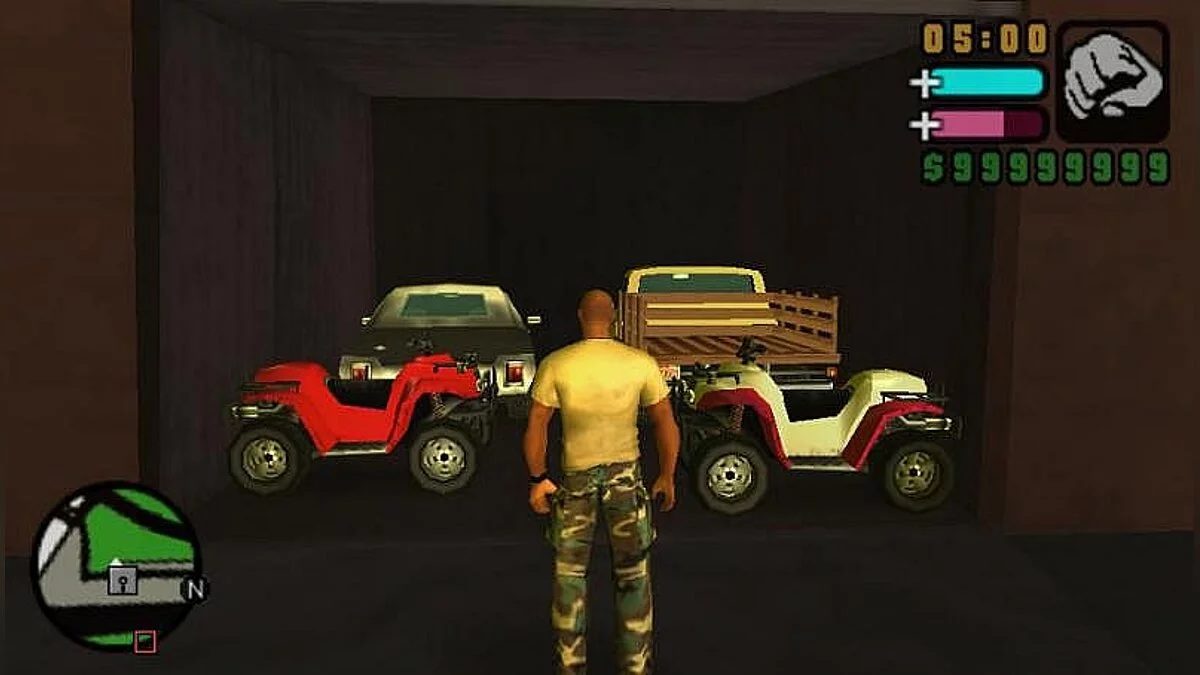 Grand Theft Auto: Vice City Stories — Сохранение / SaveGame (Unique Vehicles) [PSP]