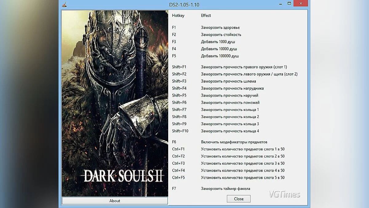 Dark Souls 2 — Trainer / Trainer (+21) [1.05 Regulación 1.10] [Alex_Protos_Merser]