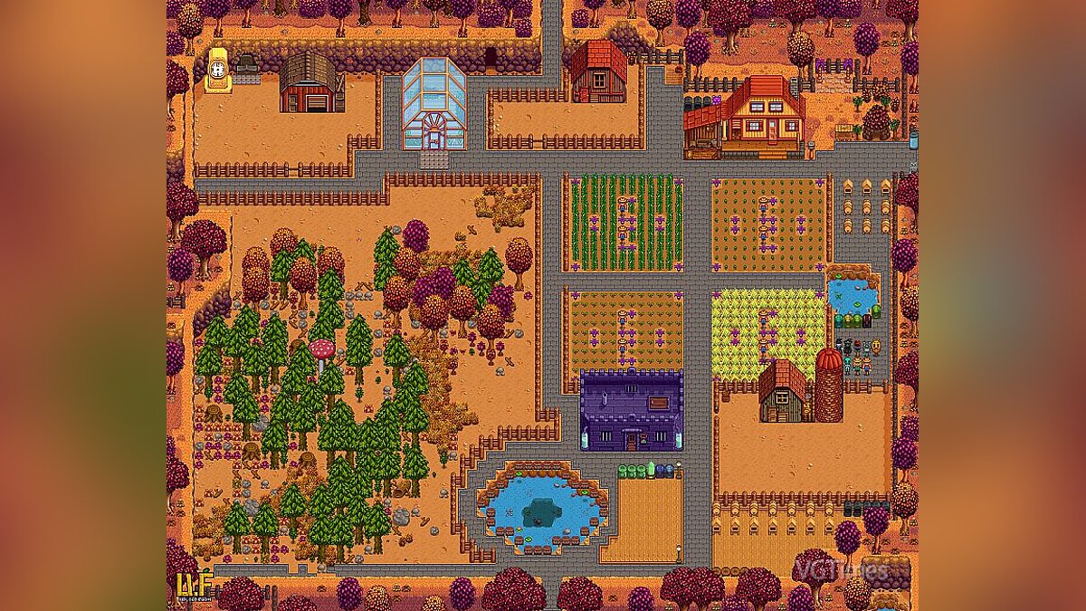 Stardew Valley — Save / SaveGame (Male, everything is pumped up, there is a wife, Hayley, a very large farm, a lot of scenery) [Writer102]