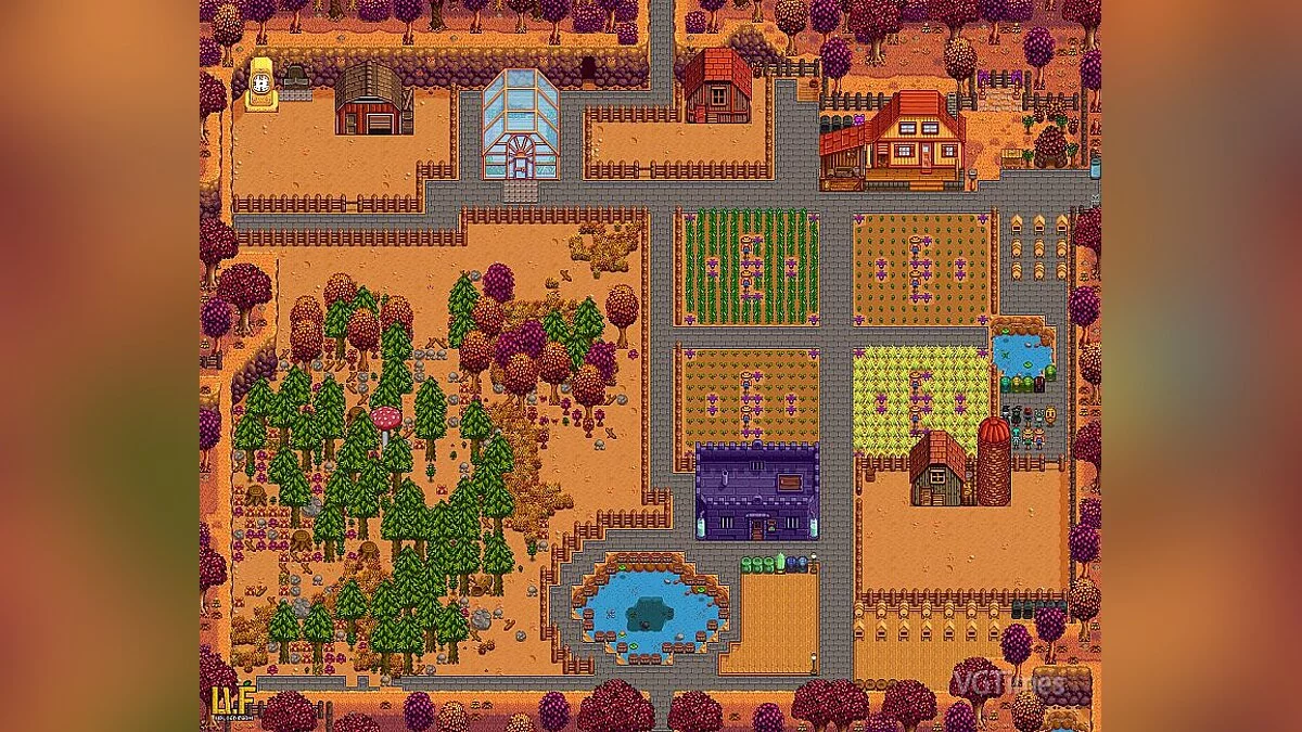 Stardew Valley — Save / SaveGame (Hombre, todo está animado, hay una esposa, Hayley, una granja muy grande, muchos paisajes) [Writer102]