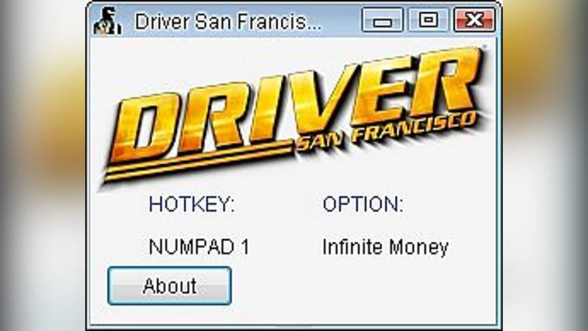 Driver: San Francisco — Trainer / Trainer (+1: Infinite Money / Infinite Money) [1.04.1114] [24K]