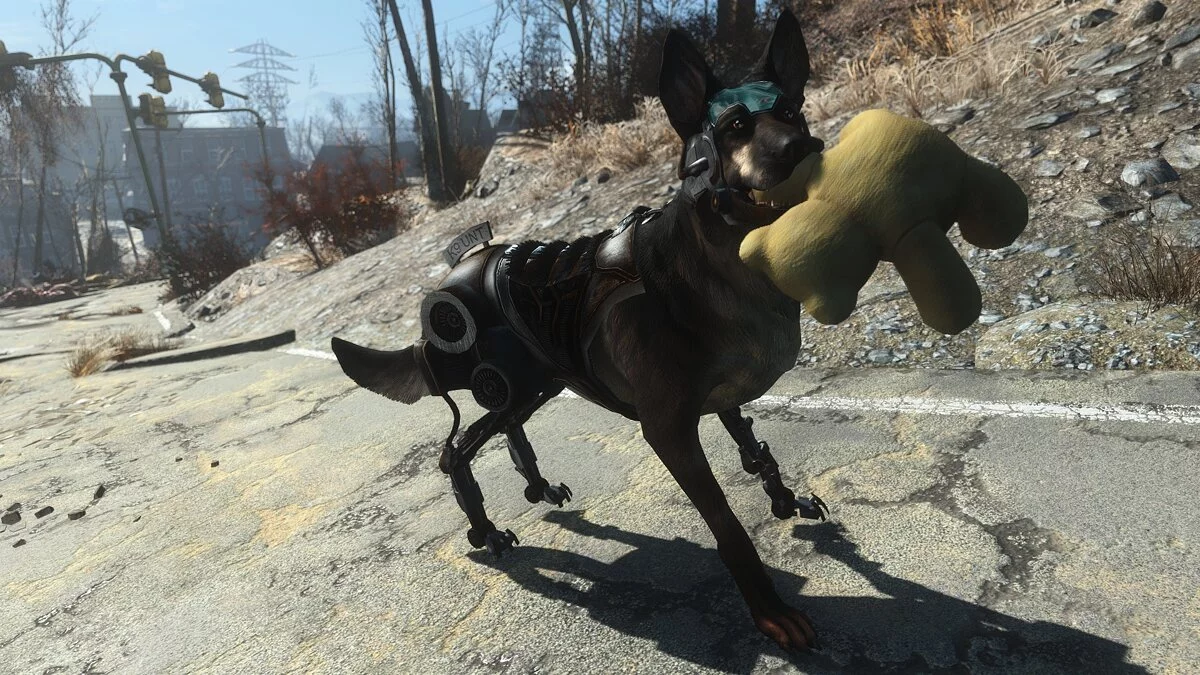 Fallout 4 — Project Cyberdog's Rex Dogmeat Replacer