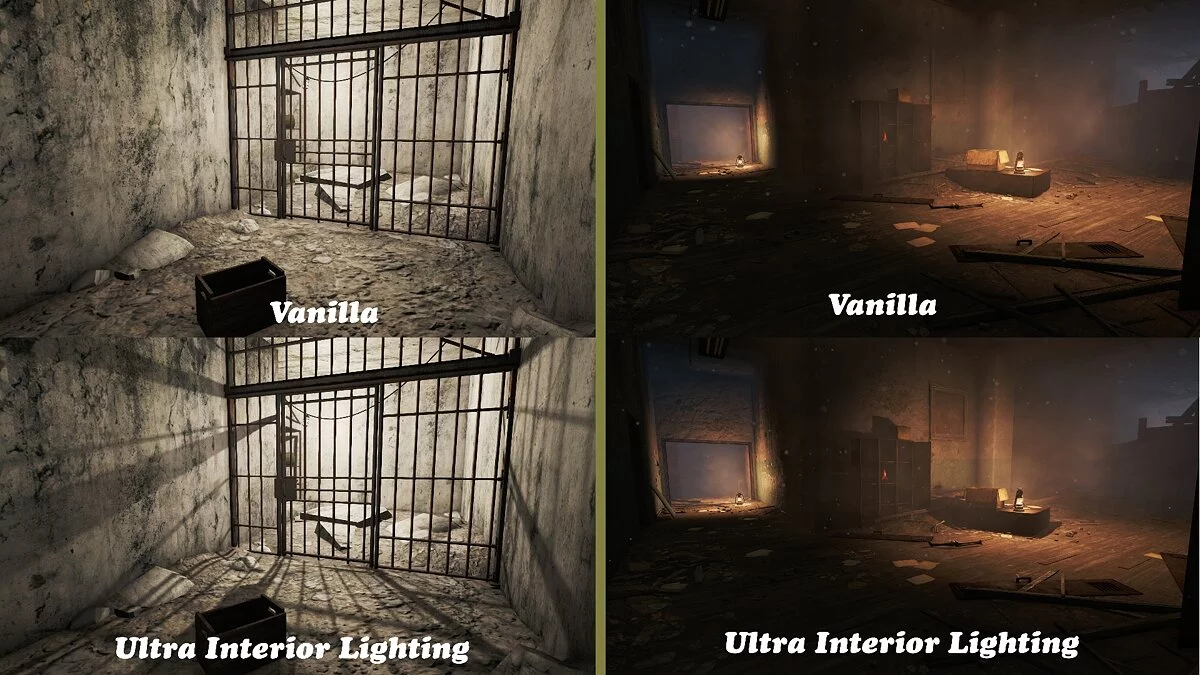 Fallout 4 — Улучшенное освещение (Ultra Interior Lighting) [2.0]