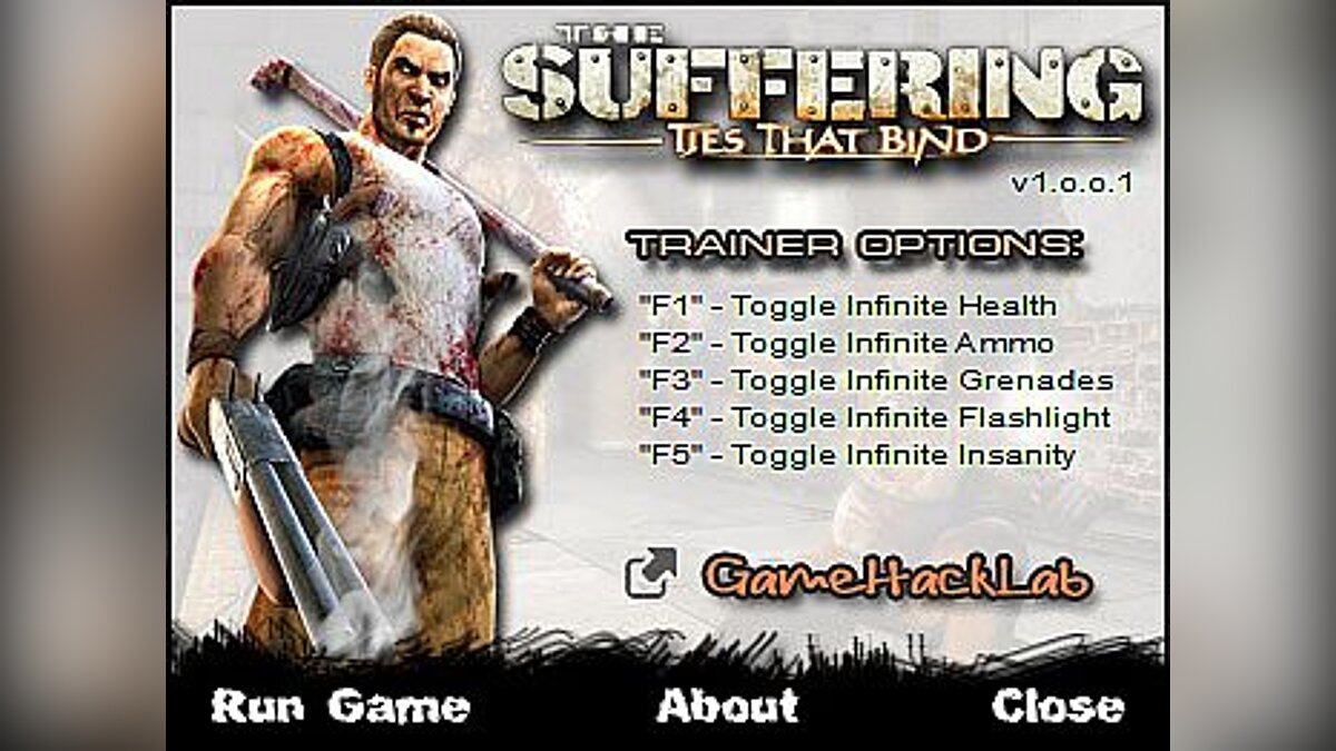 The Suffering: Ties That Bind — Trainer (+5) [1.0.0.1] [CuBiC]