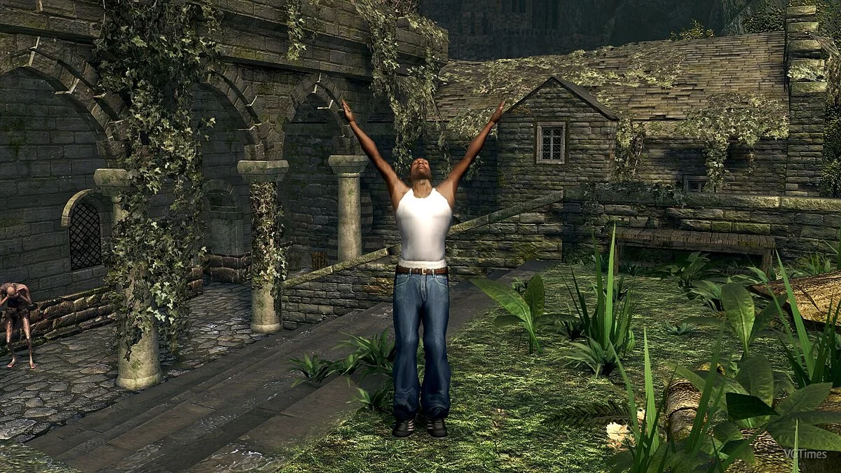 Dark Souls Remastered —  Сиджей из GTA: San Andreas (CJ Carl Johnson) [1.0]