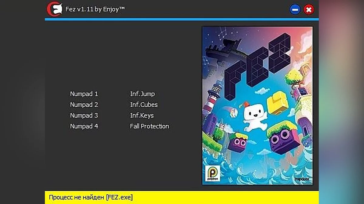 Fez — Трейнер / Trainer (+4) [v1.11] [PC | RePack от R.G. Механики] [Enjoy]