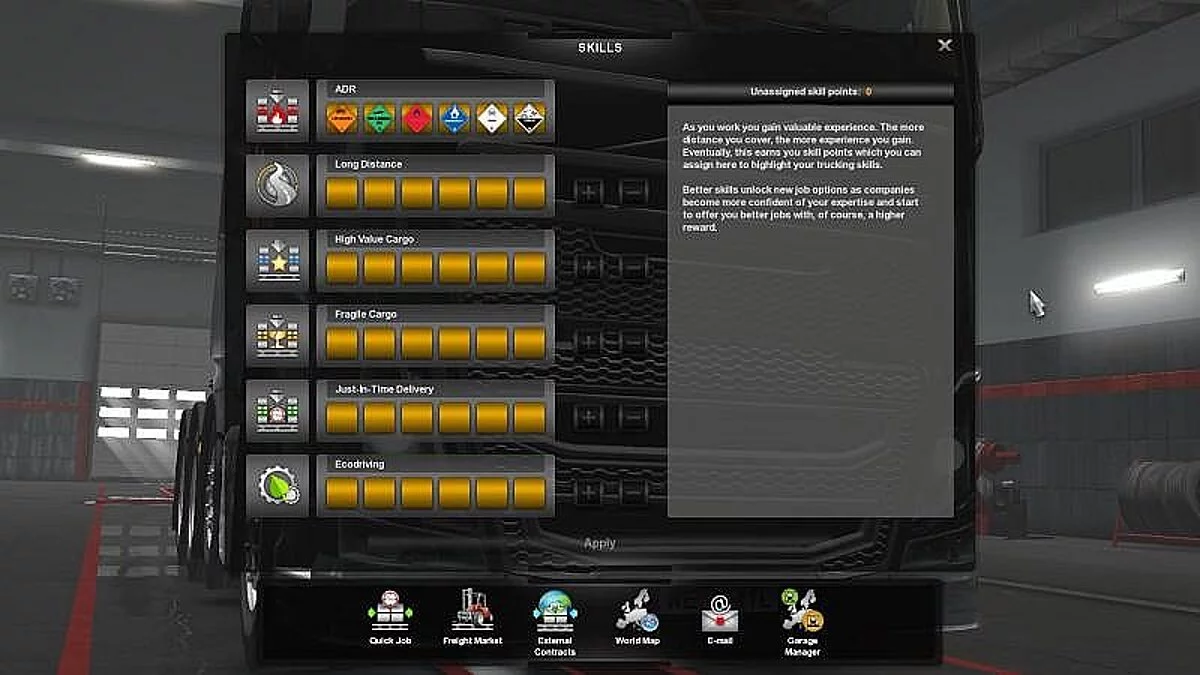 Euro Truck Simulator 2 — Збереження / Savegame (рівень 373, всі гаражі, карта 100%) [1,32: DLC Scandinavia / Vive La France / збирається на схід!]