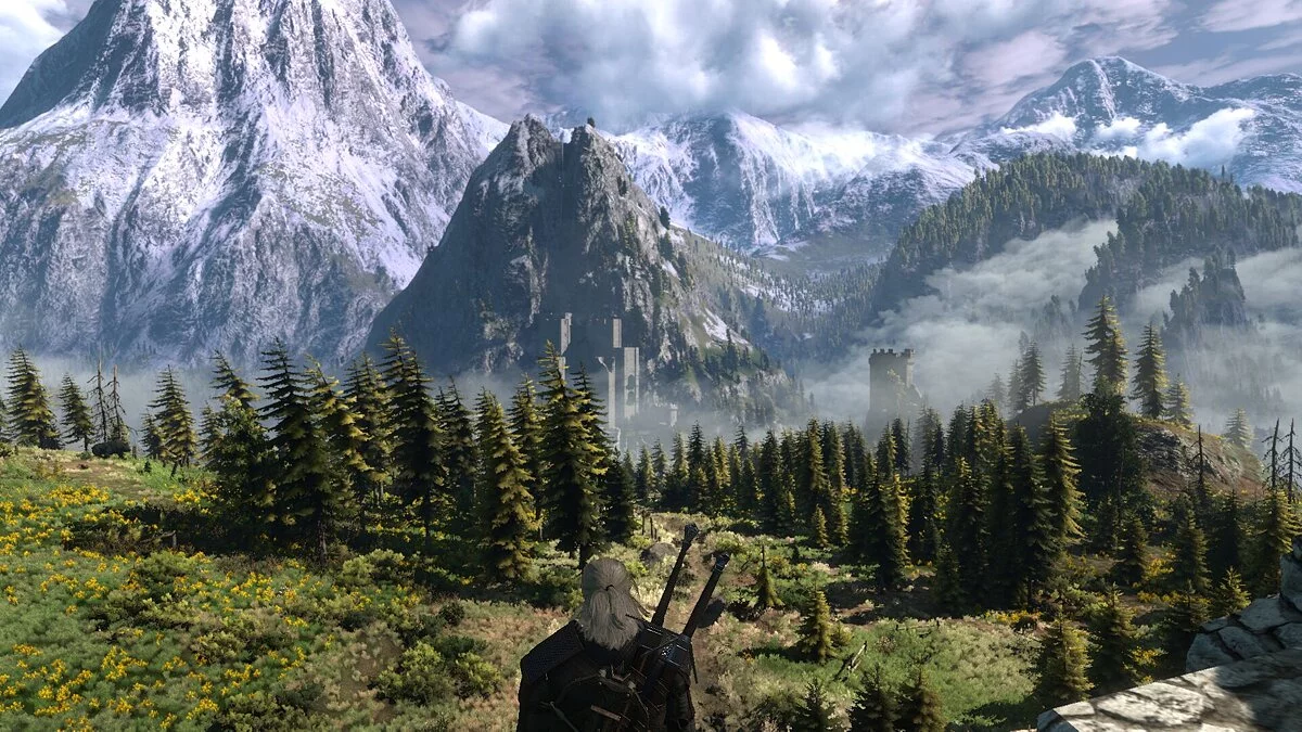 The Witcher 3: Wild Hunt — Nubes y clima realistas (nubes y clima personalizados) [1.0]