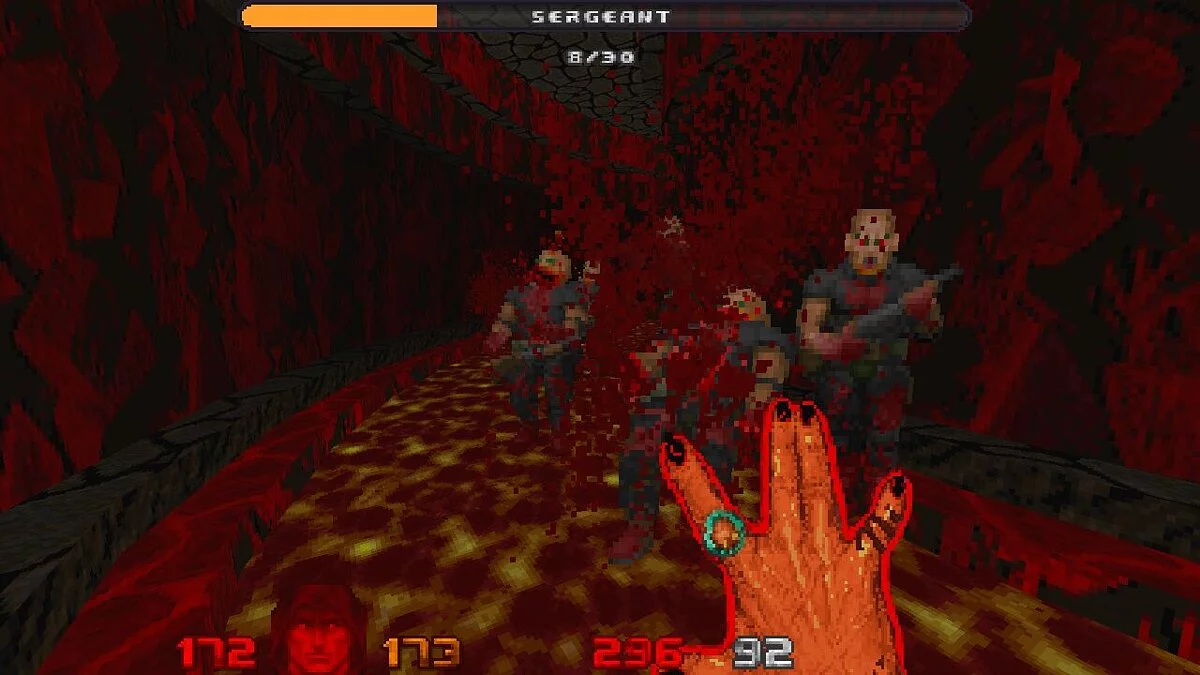 DOOM 2 — Demonic hand and new gameplay (DaggerHell Overkill)