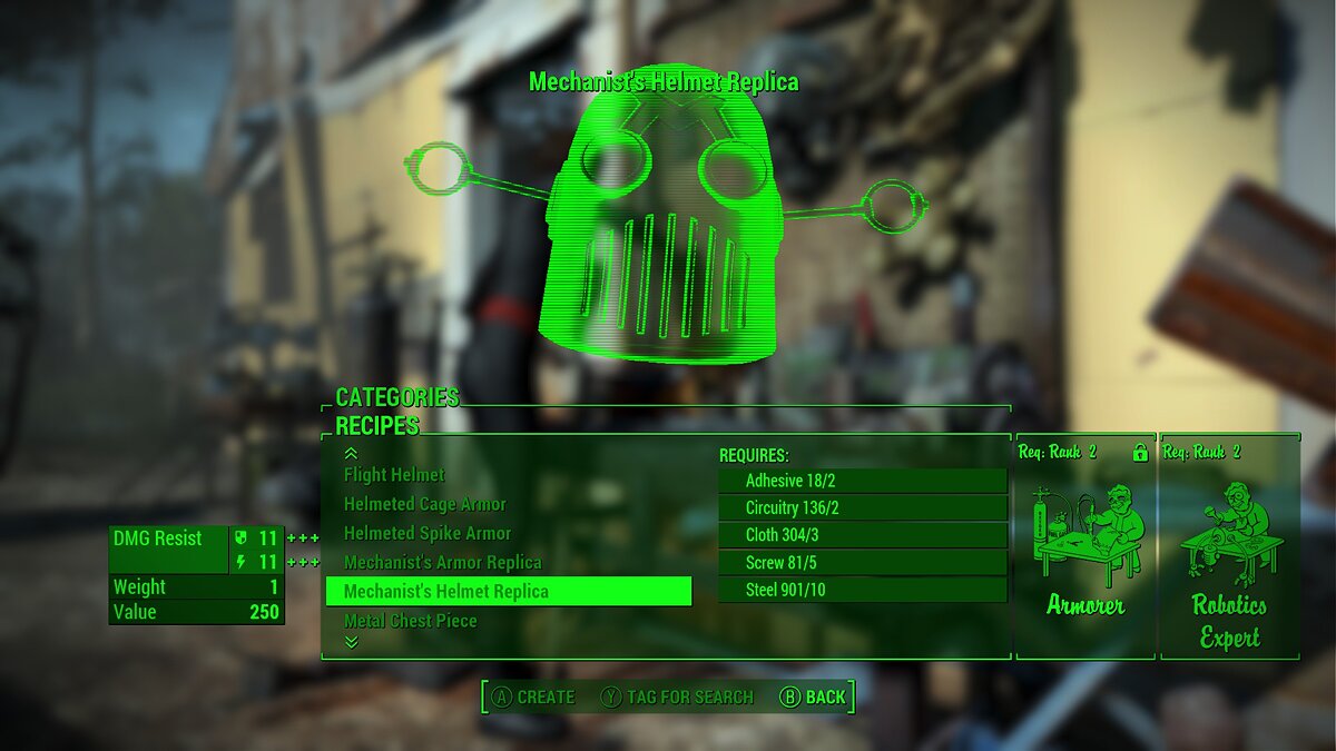 Fallout 4 — Crafting any existing items (Crafting Mastery) [3.3]