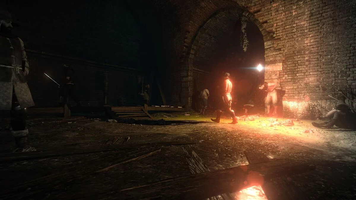 The Witcher 3: Wild Hunt — Улучшенные эффекты огня и факелов (E3 Flares) [1.2]