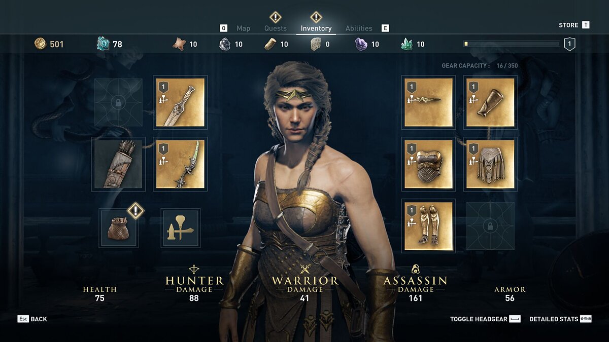 Assassin&#039;s Creed Odyssey — "Wonder Woman" armor for Cassandra (WonderWoman)