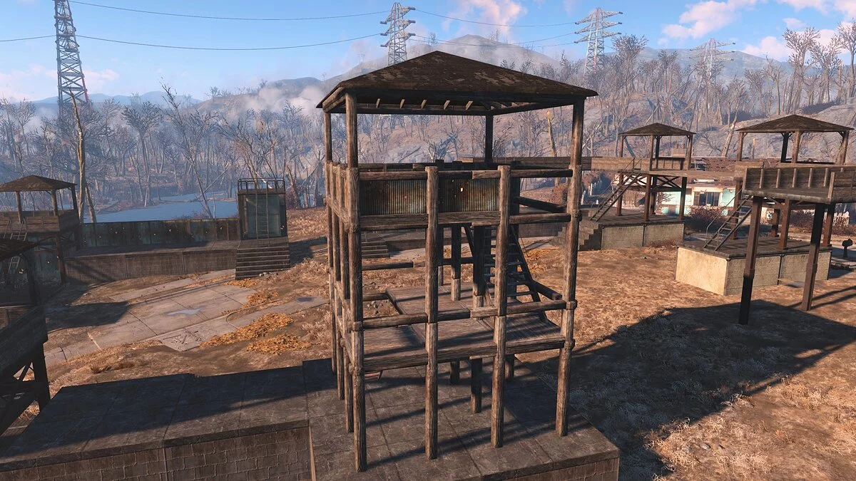 Fallout 4 — Objects to build: Guard Towers [1.21]