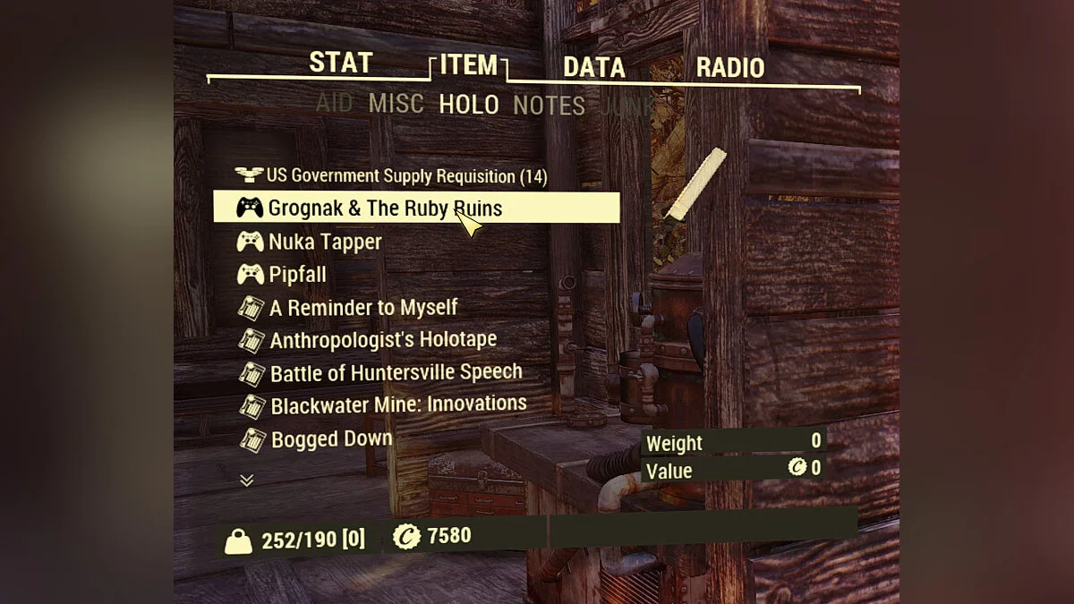 Fallout 76 — Прекрасні піктограми для предметів (іконсортингтагми) [0.7]