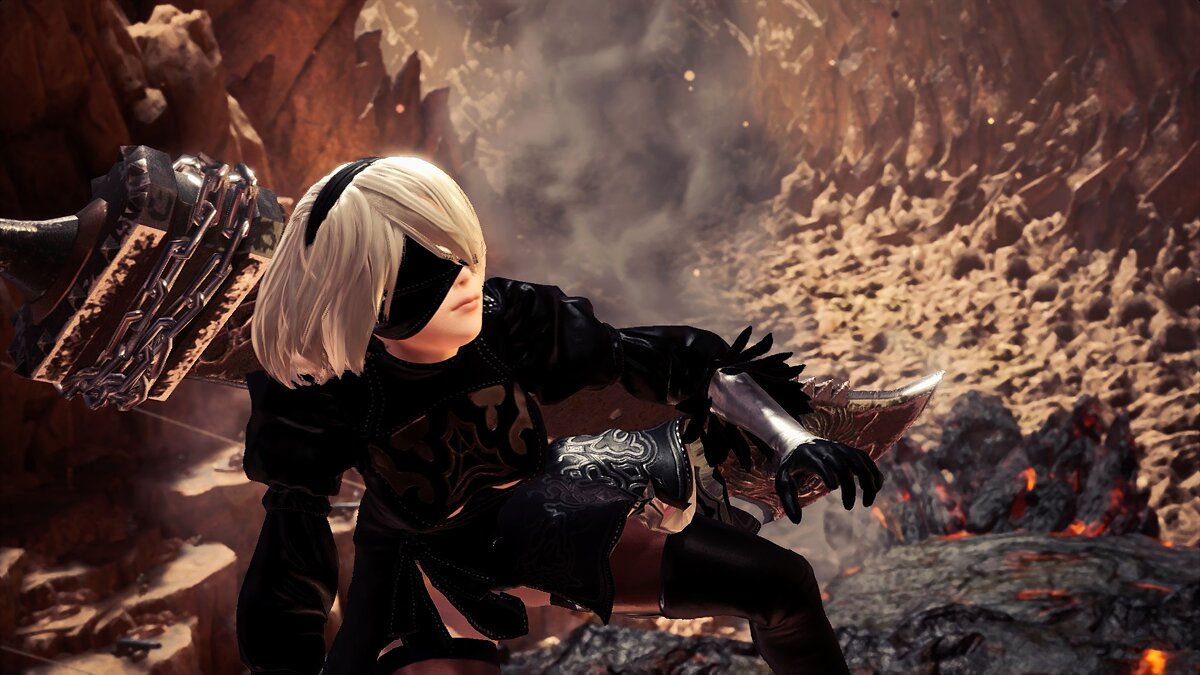 Monster Hunter: World — Walkthrough for Type B from Nier: Automata (YoRHa No 2 Type B) [1.0]