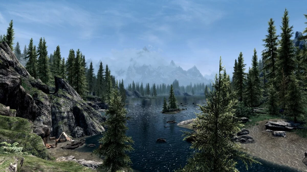 The Elder Scrolls 5: Skyrim — Improved water textures (Lightweight Water Overhaul) [1.1]