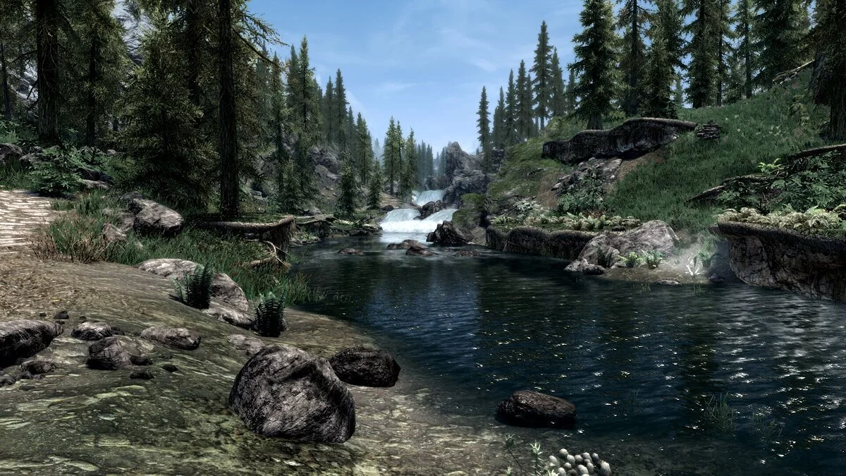 The Elder Scrolls 5: Skyrim — Улучшенные текстуры воды (Lightweight Water Overhaul) [1.1]