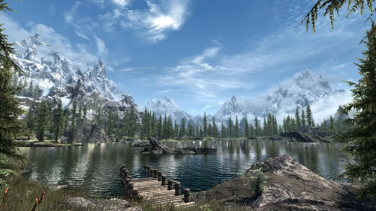 The Elder Scrolls 5: Skyrim — New weather conditions and seasons (Obsidian Weathers) [1.07]