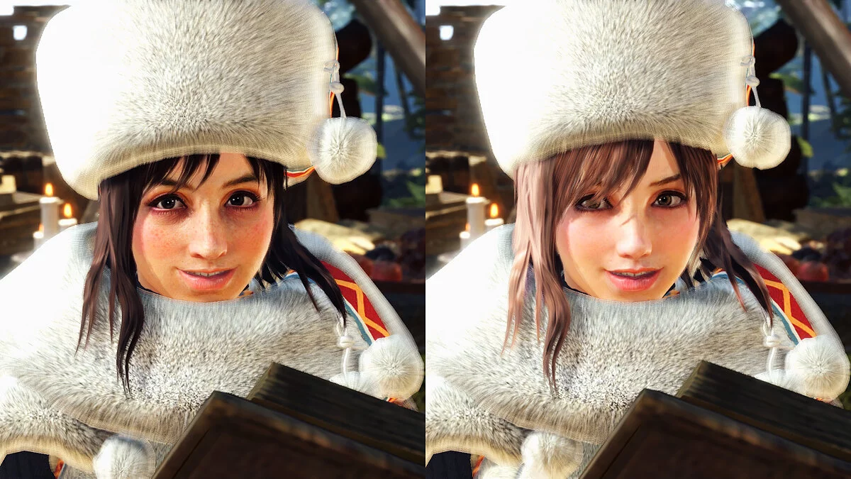 Monster Hunter: World — Более милое лицо у Хендлер (Cuter Handler Face Model) [1.01]