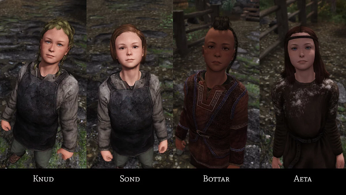 The Elder Scrolls 5: Skyrim Legendary Edition — Новые дети в Скайриме (Simple Children LE) [1.0]